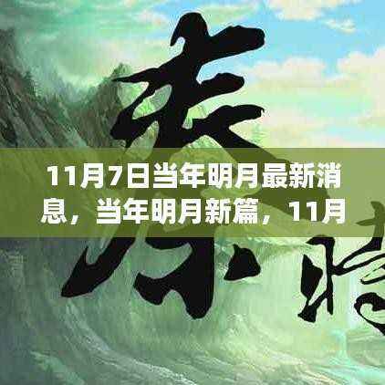 当年明月最新动态,11月7日的讯息与影响揭秘