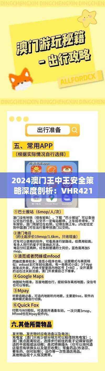 2024澳门王中王安全策略深度剖析:VHR421.71特别版详解