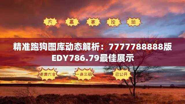 精准跑狗图库动态解析:7777788888版EDY786.79最佳展示