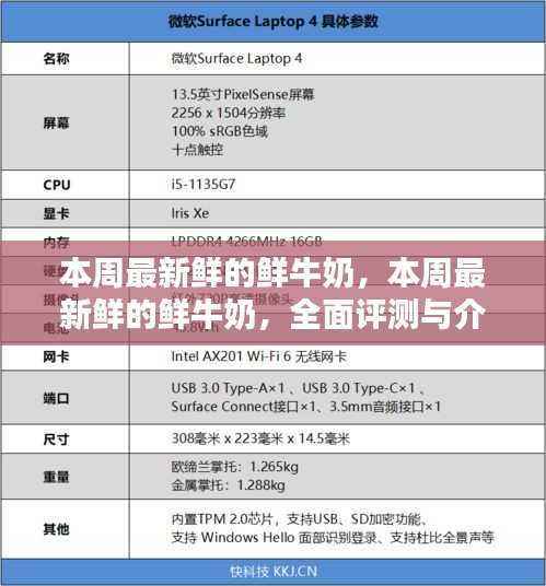 本周最新鲜鲜牛奶,全面评测与详细介绍