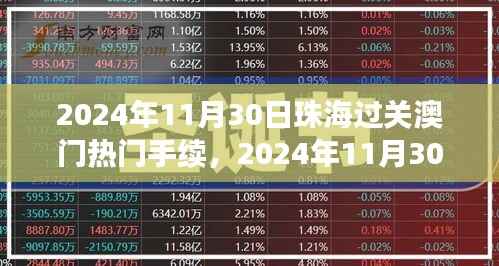 2024年11月30日珠海入境澳门手续详解,通关流程、必备手续及热门资讯一览