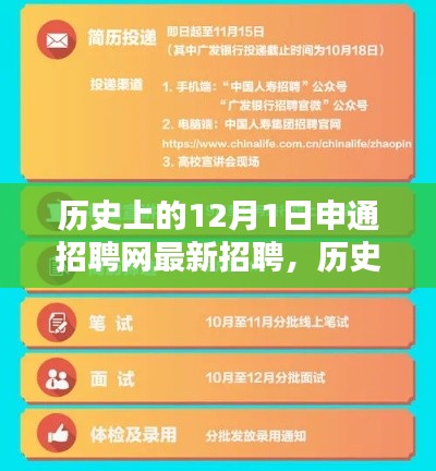 历史上的12月1日,申通招聘网最新招聘信息探秘