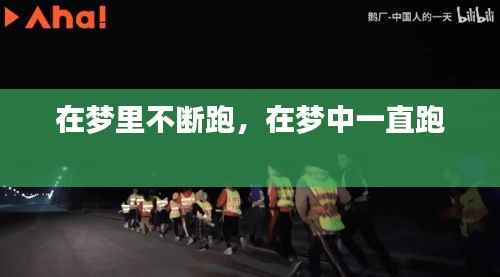 在梦里不断跑,在梦中一直跑