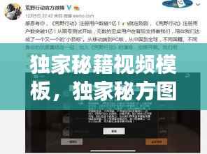 独家秘籍视频模板,独家秘方图片