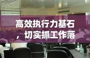 高效执行力基石,切实抓工作落实,打造卓越执行力