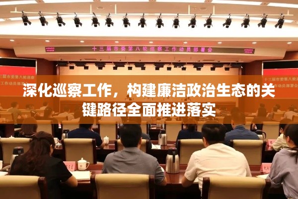 深化巡察工作,构建廉洁政治生态的关键路径全面推进落实